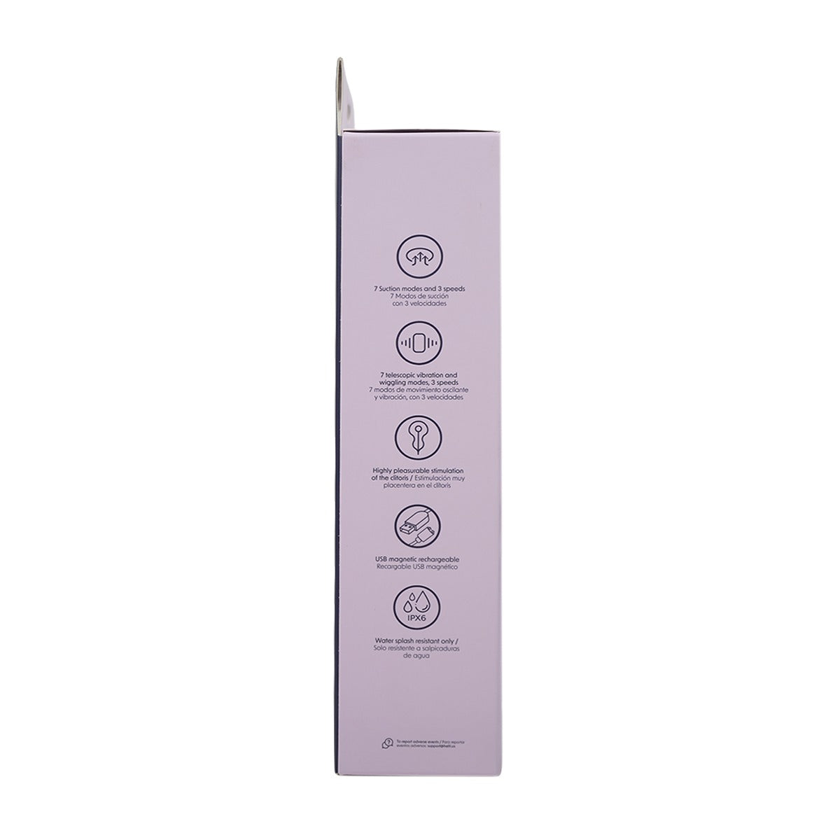 Rosa con Vibración Lotus - Silicona Ultra Suave